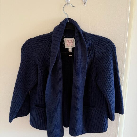 Women's Dark Blue Sweater - Picture 2 of 4